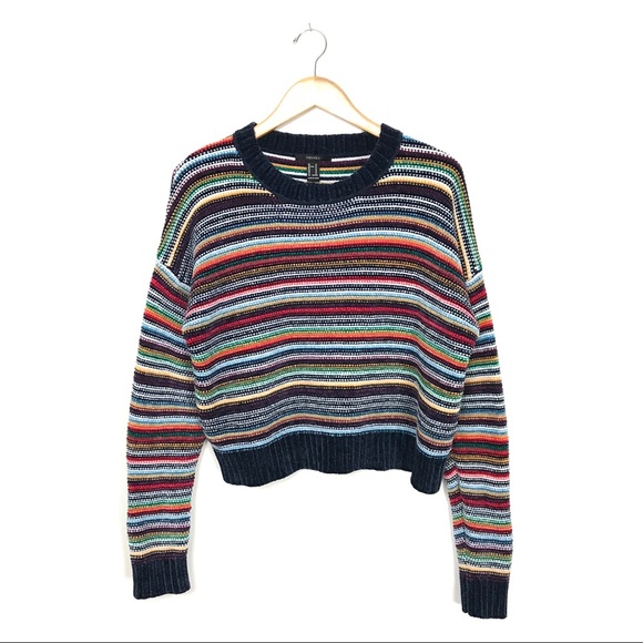 leopard print cropped jumper